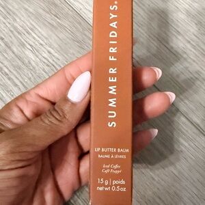Summer Fridays Vegan Lip Balm in Warm Tan